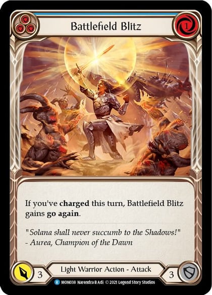 Battlefield Blitz (Blue), Monarch MON038