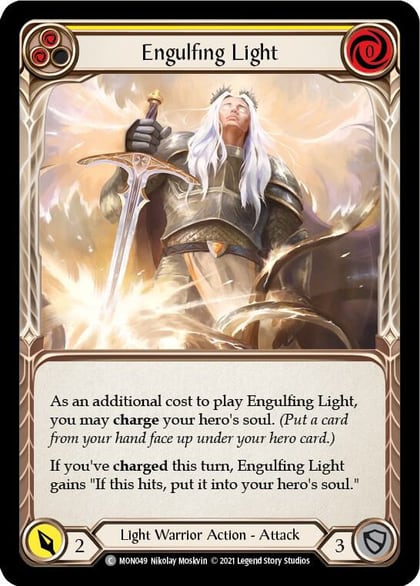 Engulfing Light (Yellow), Monarch MON049