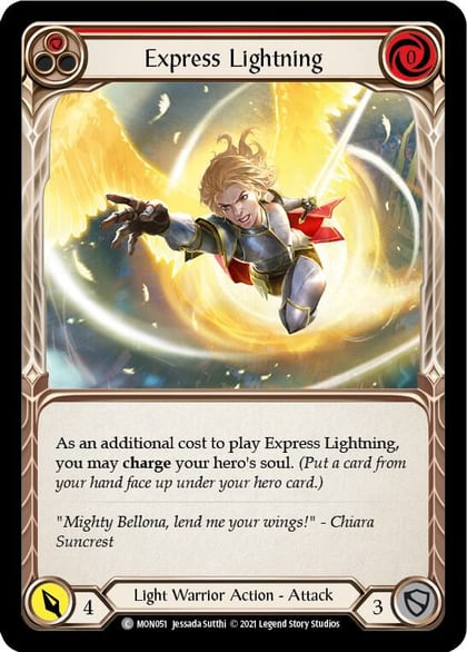 Express Lightning (Red), Monarch MON051