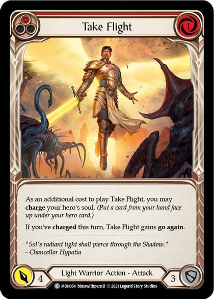 Take Flight (Red), Monarch MON054