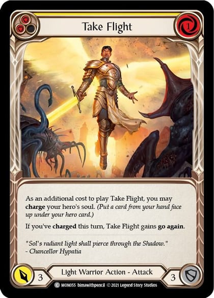 Take Flight (Yellow), Monarch MON055