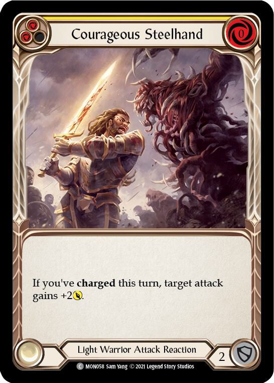 Courageous Steelhand (Yellow), Monarch MON058