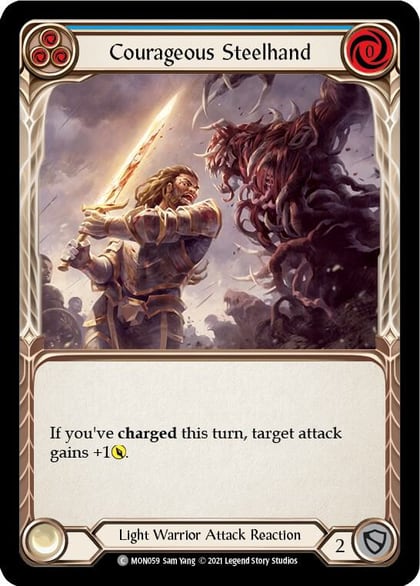 Courageous Steelhand (Blue), Monarch MON059