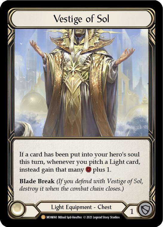 Vestige of Sol, Monarch MON060