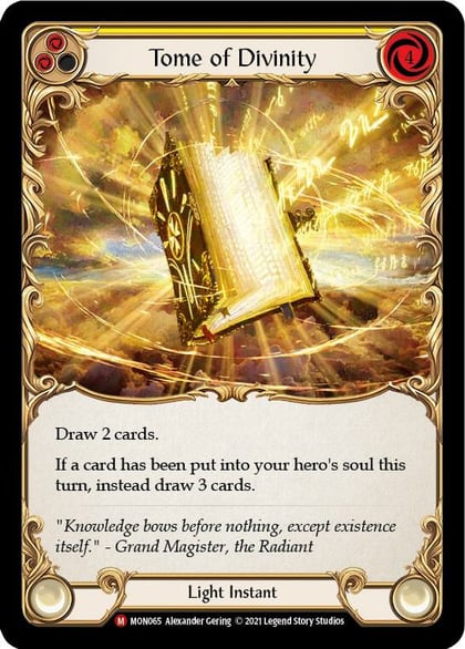 Tome of Divinity, Monarch MON065