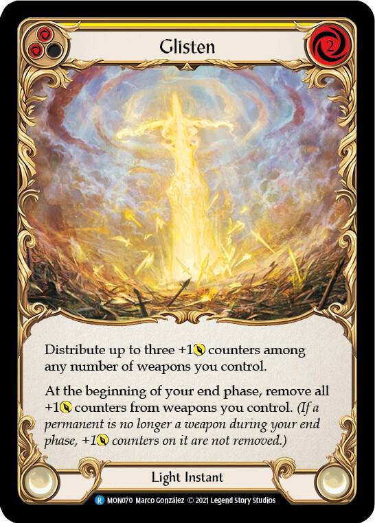Glisten (Yellow), Monarch MON070
