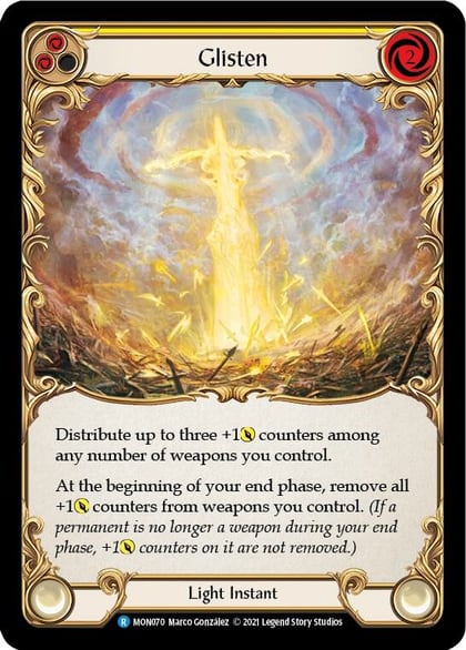 Glisten (Yellow), Monarch MON070