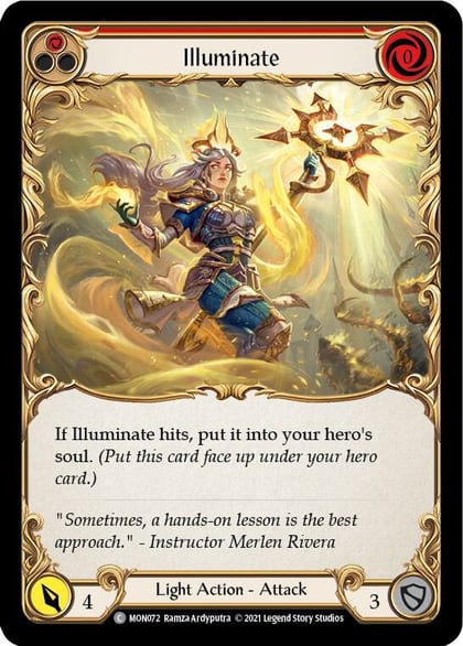 Illuminate (Red), Monarch MON072