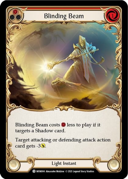 Blinding Beam (Red), Monarch MON084