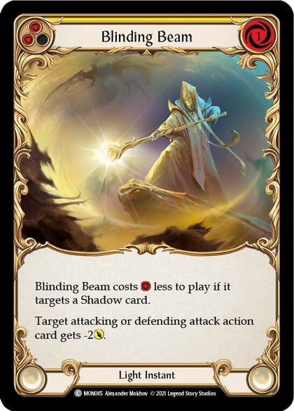 Blinding Beam (Yellow), Monarch MON085