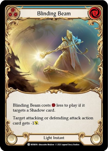 Blinding Beam (Blue), Monarch MON086