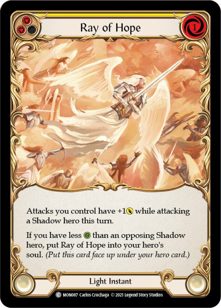 Ray of Hope, Monarch MON087