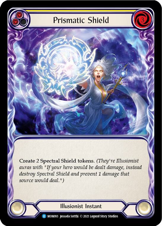Prismatic Shield (Yellow), Monarch MON093