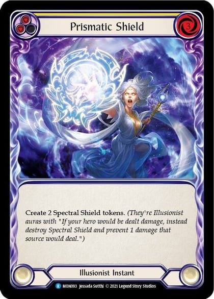 Prismatic Shield (Yellow), Monarch MON093