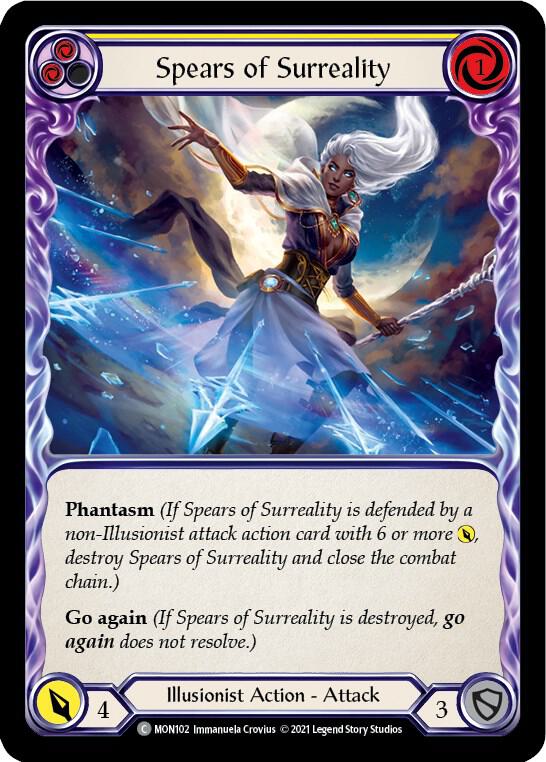 Spears of Surreality (Yellow), Monarch MON102