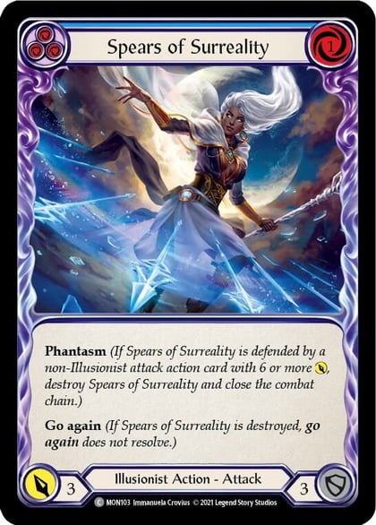 Spears of Surreality (Blue), Monarch MON103