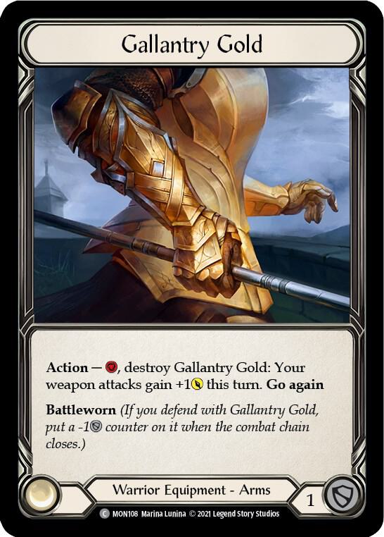 Gallantry Gold, Monarch MON108