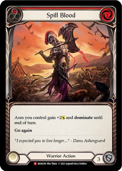 Spill Blood, Monarch MON109