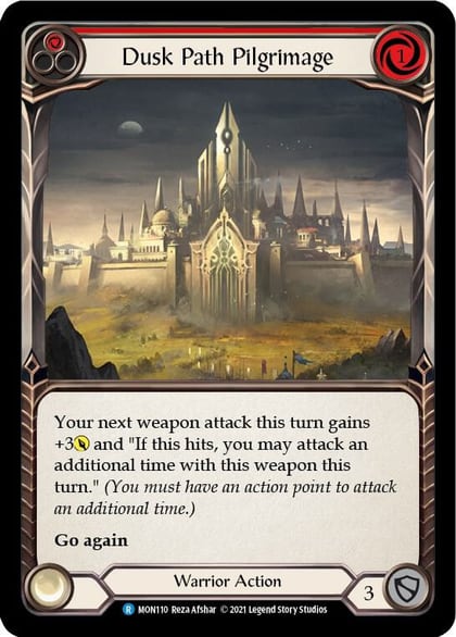 Dusk Path Pilgrimage (Red), Monarch MON110