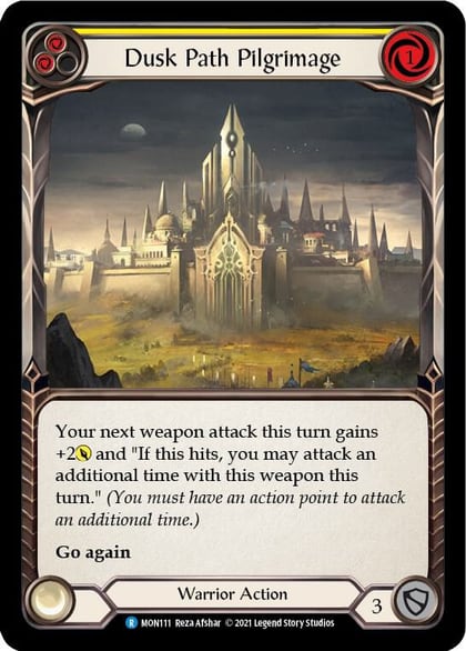 Dusk Path Pilgrimage (Yellow), Monarch MON111