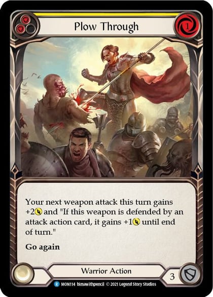 Plow Through (Yellow), Monarch MON114