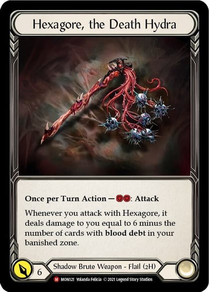 Hexagore, the Death Hydra, Monarch MON121