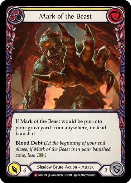 Mark of the Beast, Monarch MON124