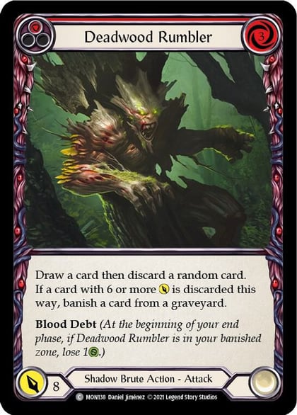 Deadwood Rumbler (Red), Monarch MON138