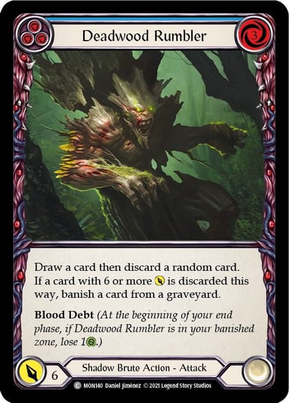 Deadwood Rumbler (Blue), Monarch MON140