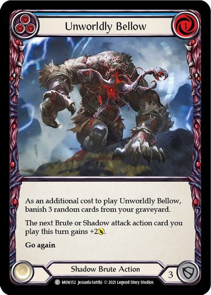Unworldly Bellow (Blue), Monarch MON152