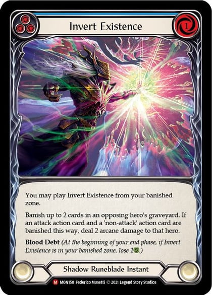 Invert Existence, Monarch MON158