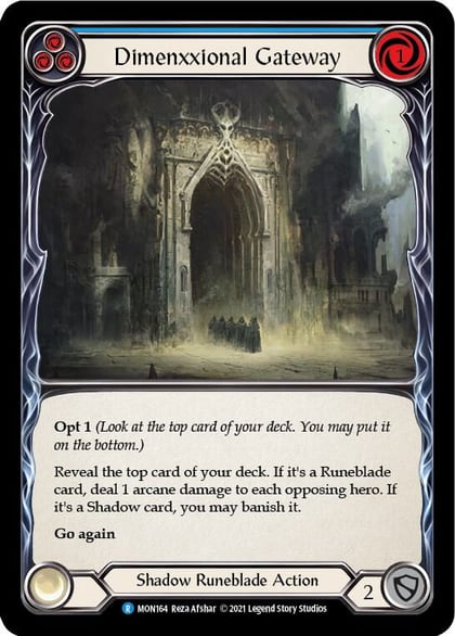 Dimenxxional Gateway (Blue), Monarch MON164