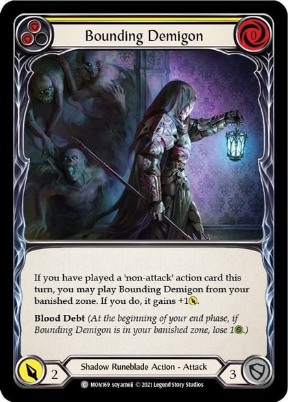 Bounding Demigon (Yellow), Monarch MON169