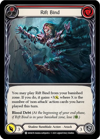 Rift Bind (Red), Monarch MON174