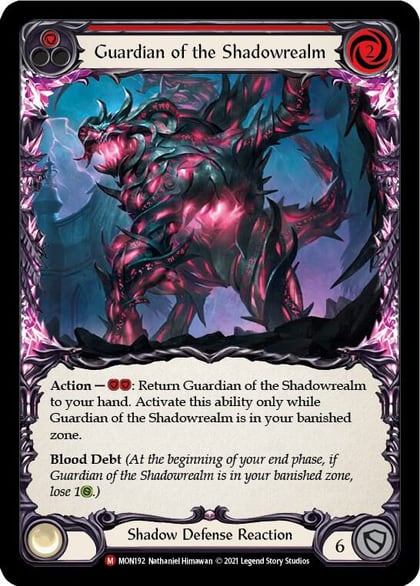 Guardian of the Shadowrealm, Monarch MON192