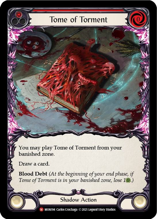 Tome of Torment, Monarch MON194