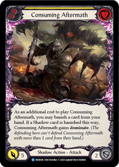 Consuming Aftermath (Yellow), Monarch MON196
