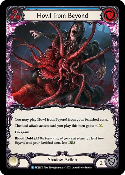 Howl from Beyond (Blue), Monarch MON202
