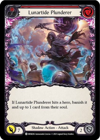 Lunartide Plunderer (Red), Monarch MON206
