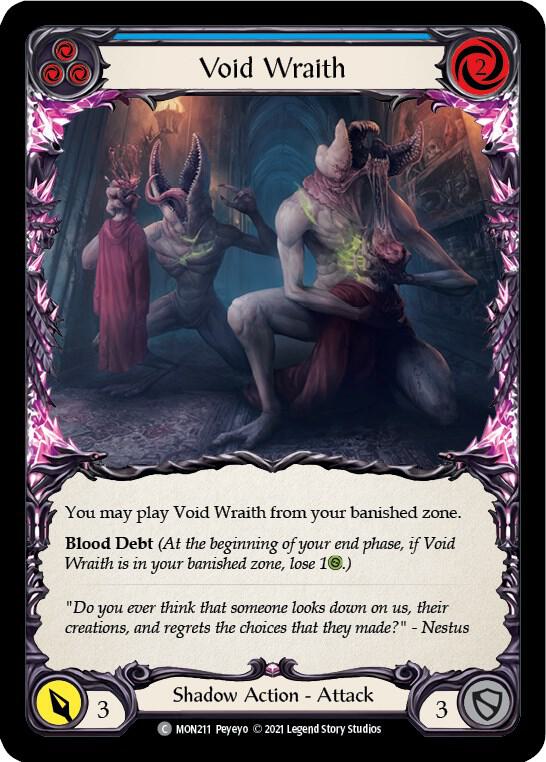 Void Wraith (Blue), Monarch MON211