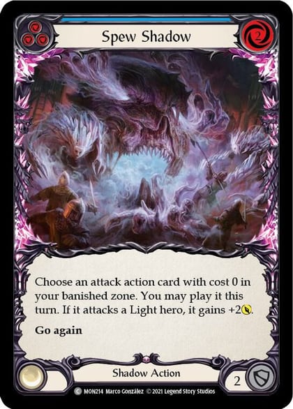 Spew Shadow (Blue), Monarch MON214