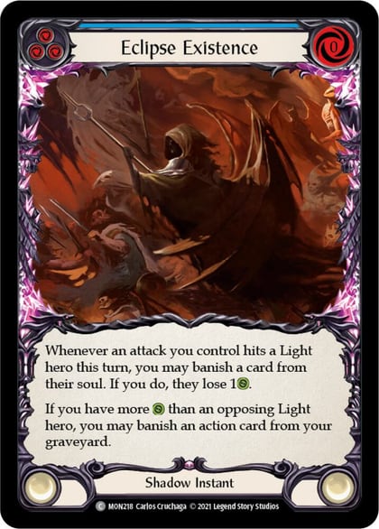 Eclipse Existence, Monarch MON218