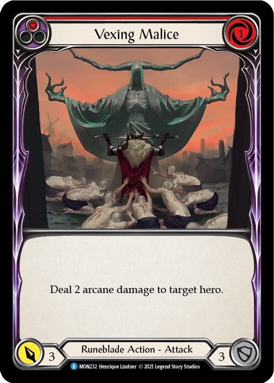 Vexing Malice (Red), Monarch MON232
