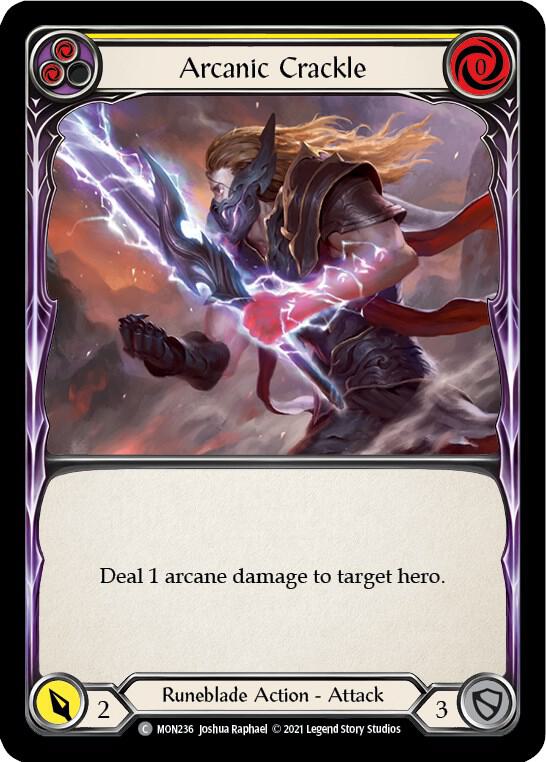 Arcanic Crackle (Yellow), Monarch MON236