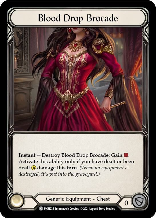 Blood Drop Brocade, Monarch MON238