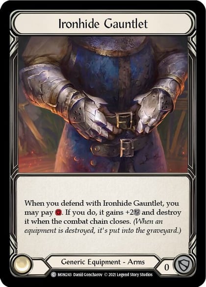 Ironhide Gauntlet, Monarch MON243