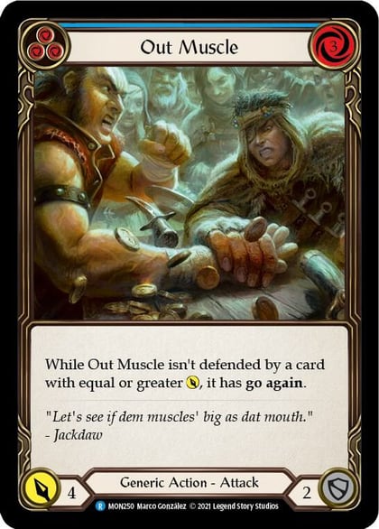 Out Muscle (Blue), Monarch MON250