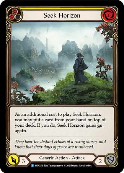 Seek Horizon (Yellow), Monarch MON252