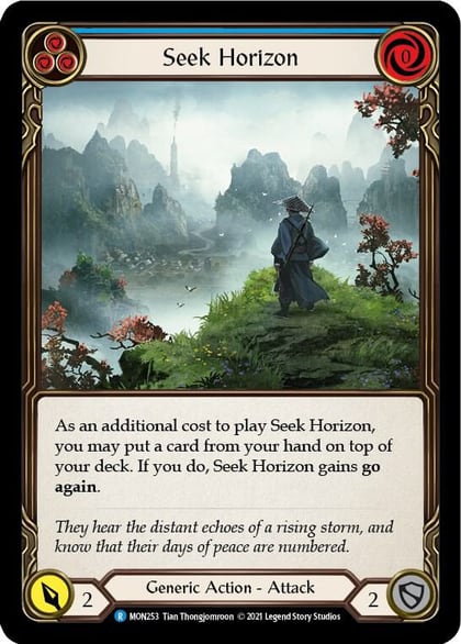Seek Horizon (Blue), Monarch MON253