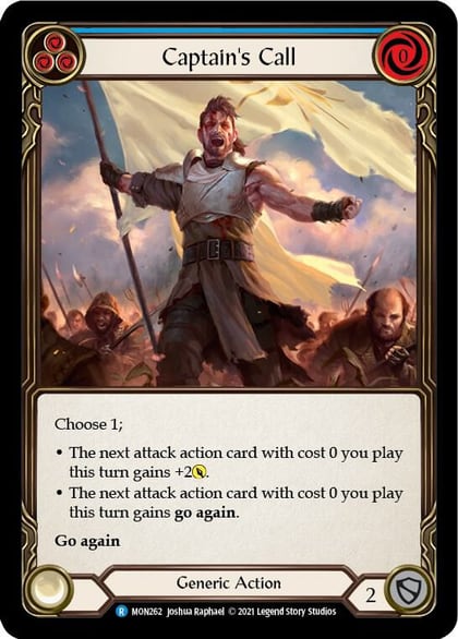 Captain's Call (Blue), Monarch MON262